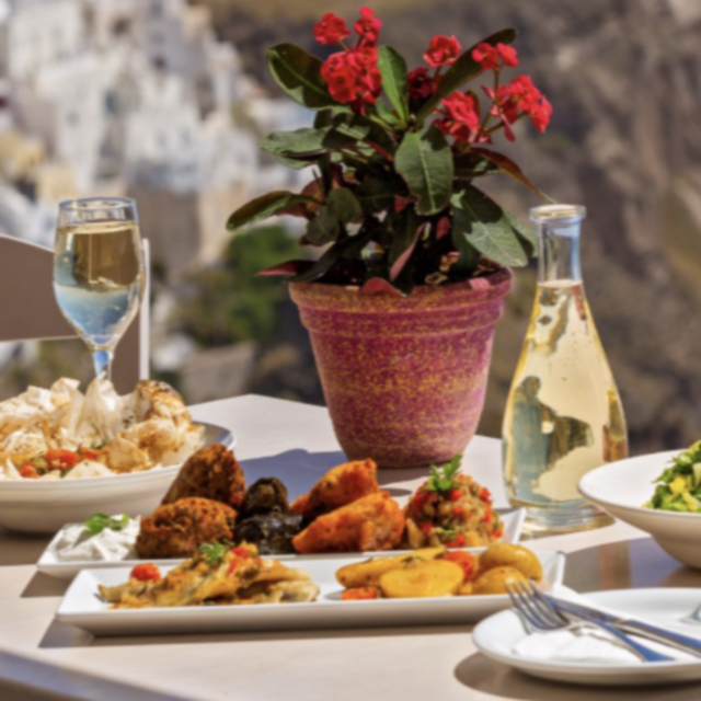 Dinner For Two in Greece