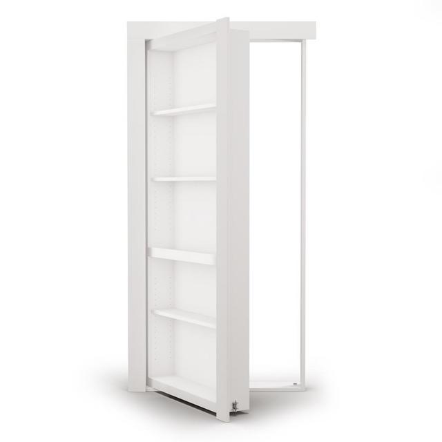 Flush Mount Bookcase Door