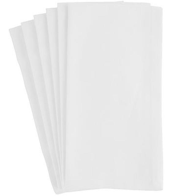 White Buffet Napkin Set
