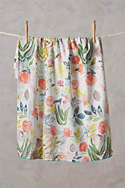 Climbing Rose Tea Towel