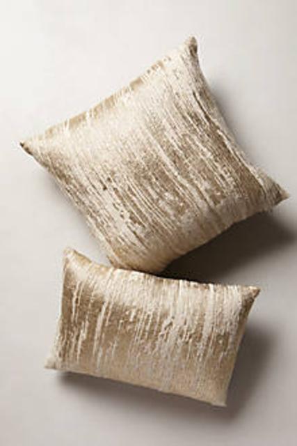 Plaited Metallics Pillow