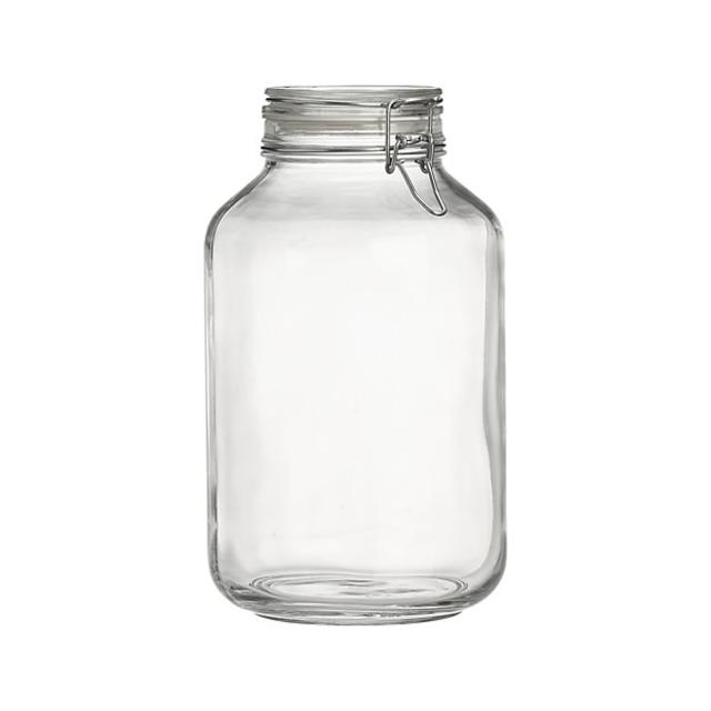 Fido 5-Liter Jar with Clamp Lid