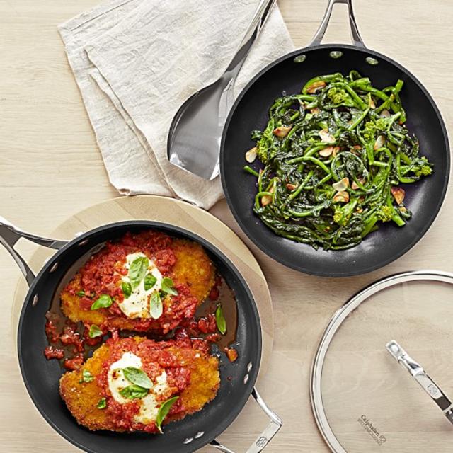 Calphalon Elite Nonstick 3-Piece Fry Pan & Sauté Pan Set