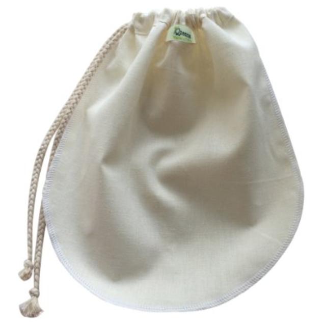Nut Milk Bag -Organic Cotton & Hemp Fine Mesh More Durable Than Nylon- Large Reusable Food Filter- Best Sprouting Seeds and Cheese Maker- Hot and Cold Brew Tea and Juice Strainer- Fits Vitamix & Blendtec Blenders- Bonus Storage Bag