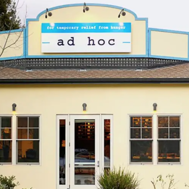 Dinner at ad hoc
