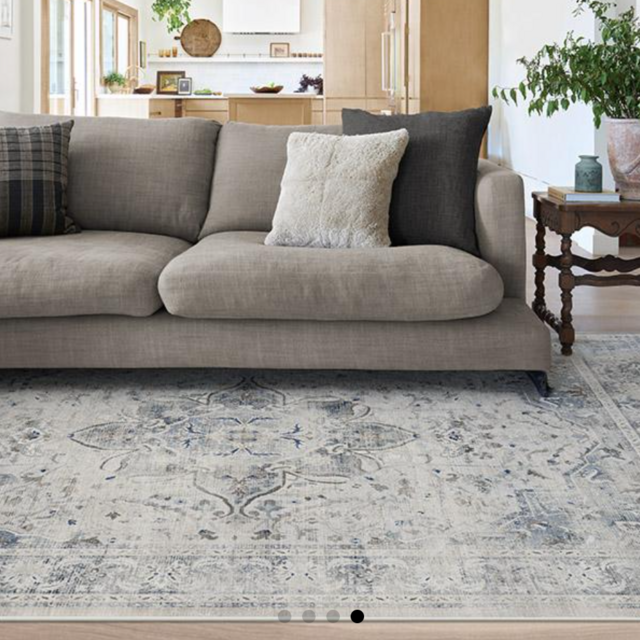 Sarrah Blue Quartz Rug