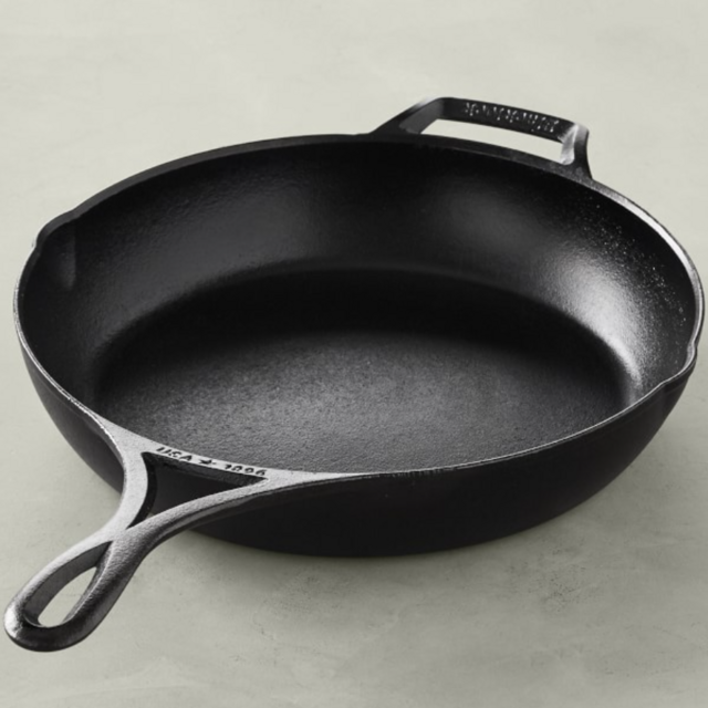 Lodge Blacklock Triple Seasoned Cast Iron Skillet, 10 1/4"