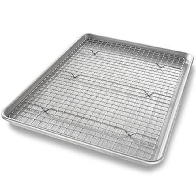 USA Pans Jellyroll/Half Sheet Pan w/Rack