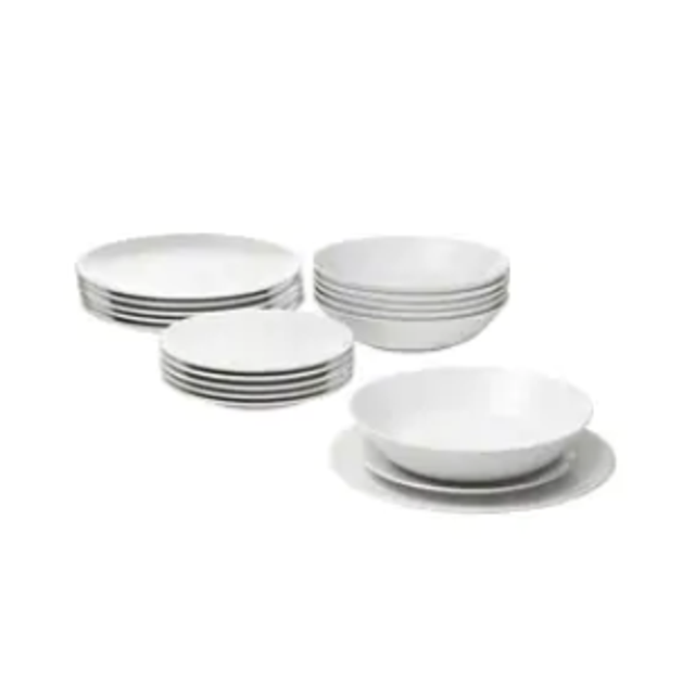 FLITIGHET Dish Set, white