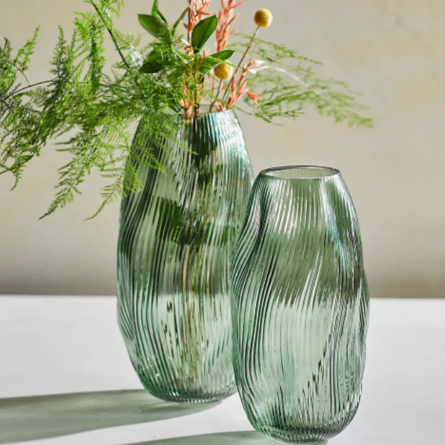 Organic Geo Glass Vase