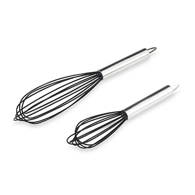 Silicone Whisks (Set of 2)