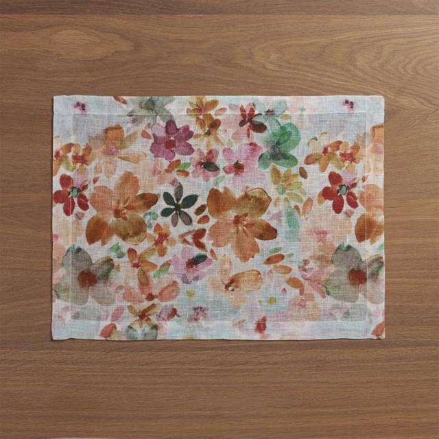 Posey Linen Placemat