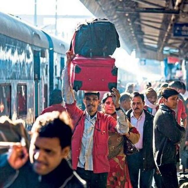 Trains Through India
