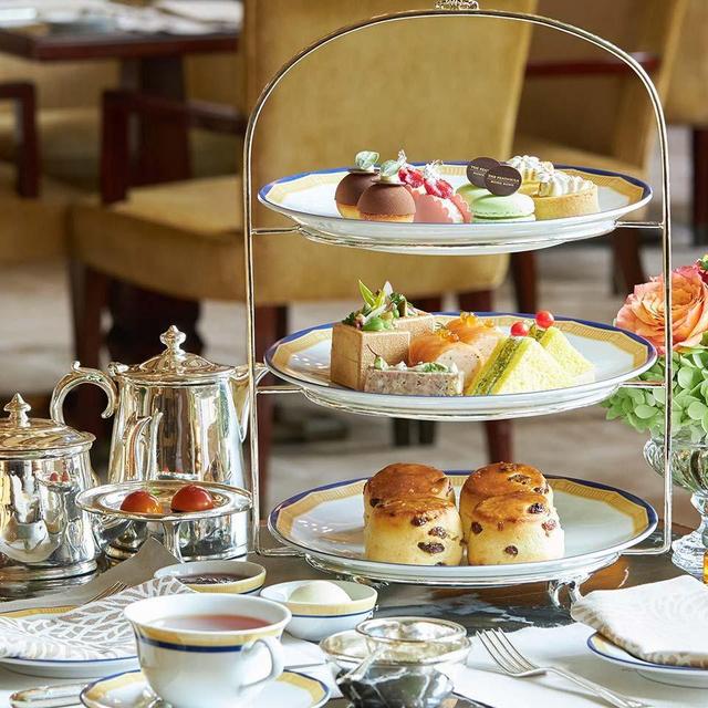 High Tea at the Peninsula Hotel, Hong Kong