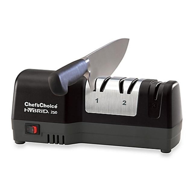 Chef'sChoice® Hybrid® 250 Diamond Hone® Knife Sharpener in Black