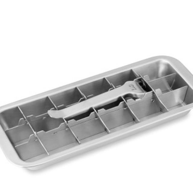 Onyx Stainless-Steel Ice Cube Tray