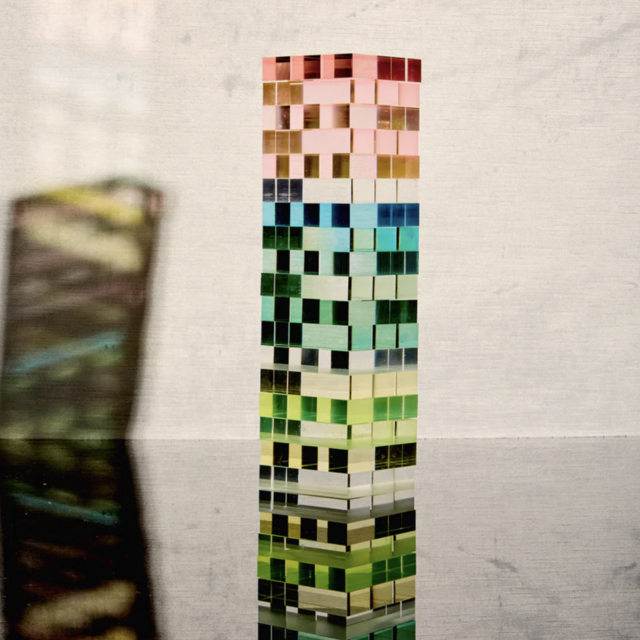 Lucite Stacking Tower Game