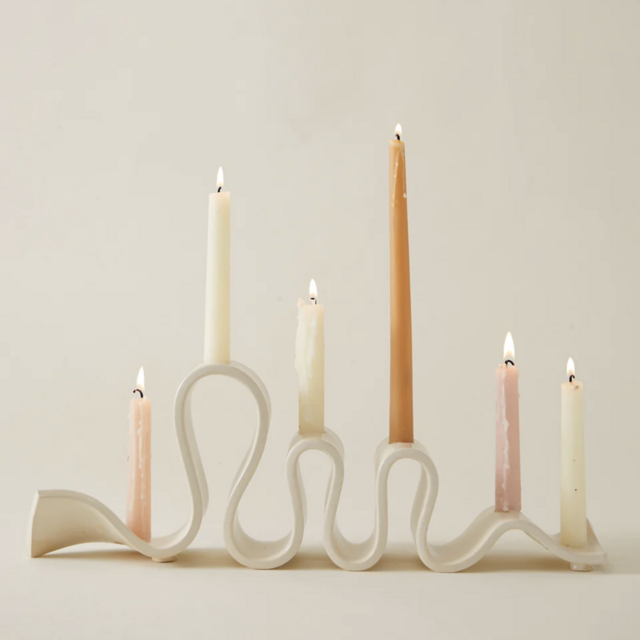 Weylyn Candelabra, White