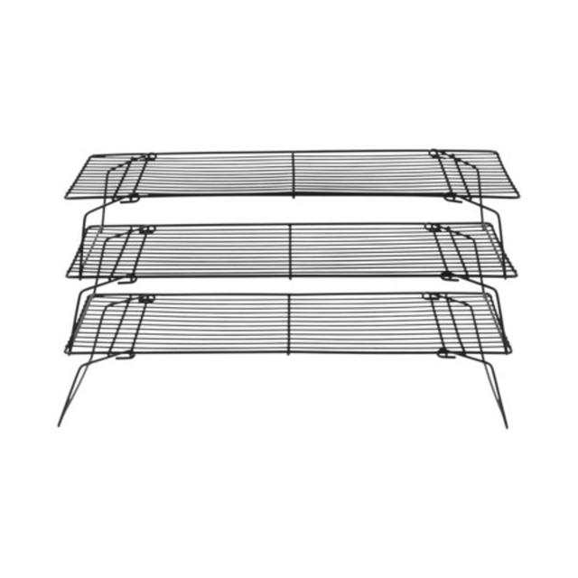 Wilton Ultra Bake Pro 3-Tier Cooling Rack - Black product details page