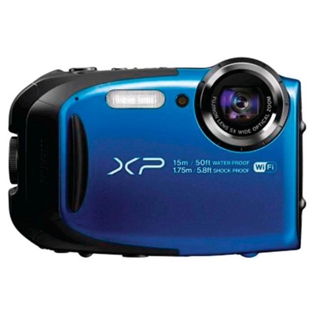 Fujifilm FinePix XP80 Waterproof Digital Camera with 2.7-Inch LCD - Blue (16449430) product details page