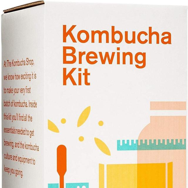 The Kombucha Shop Kombucha Starter Kit - 1 Gallon Brewing Kit Includes Everything You Need To Brew Kombucha At Home