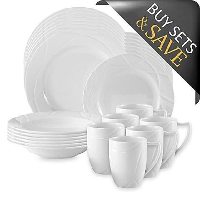 3 Sets of Lenox® Vibe™ 24-Piece Dinnerware