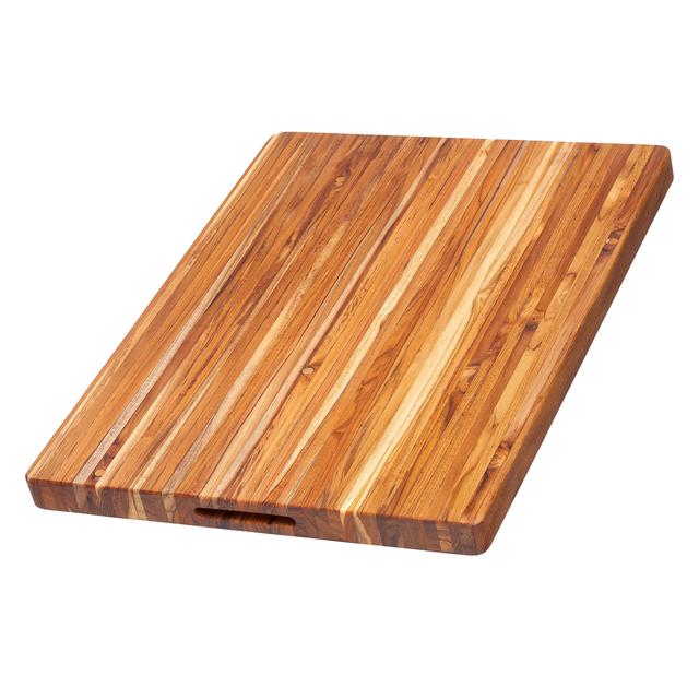 Teak Cutting Board, 24 x 18 x 1.5 in.