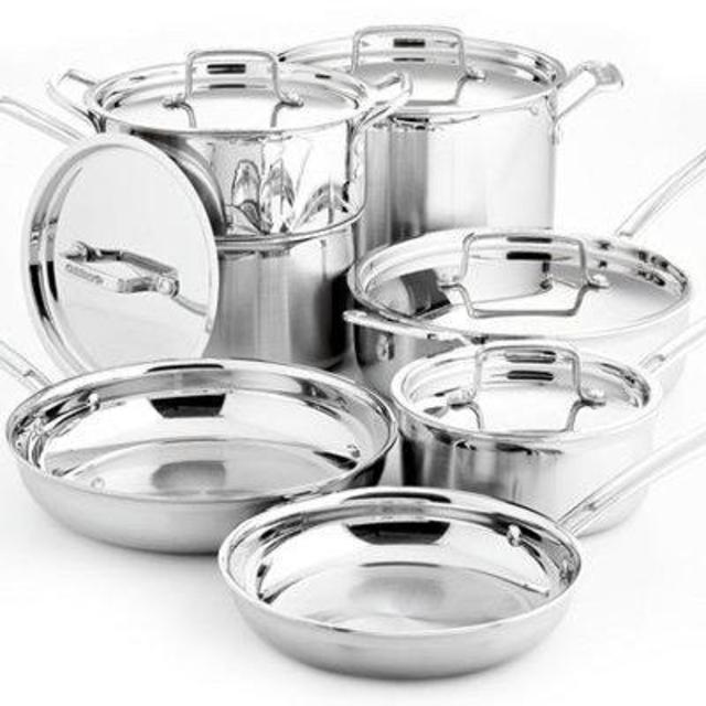 Cuisinart Multiclad Pro Stainless Steel 12-Piece Cookware Set