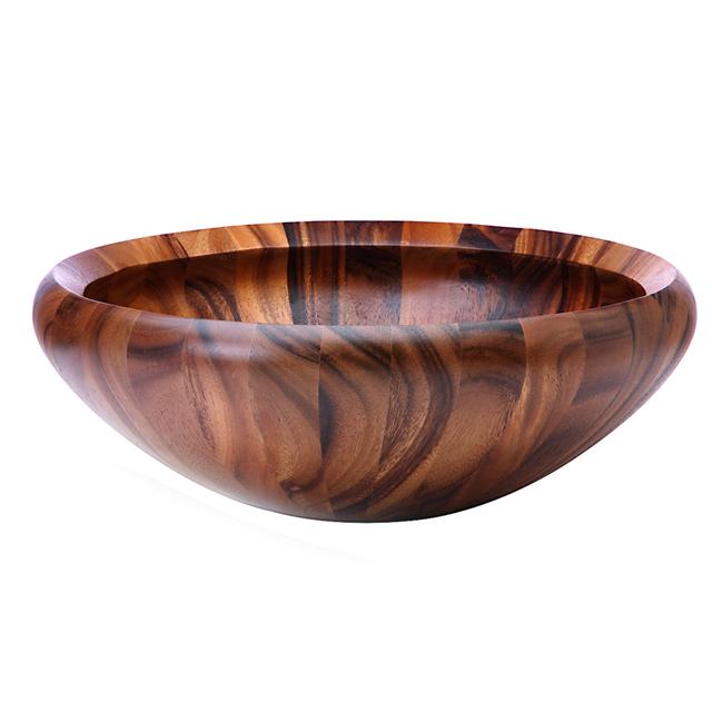 Dansk Wood Classics 16-Inch Round Salad Bowl