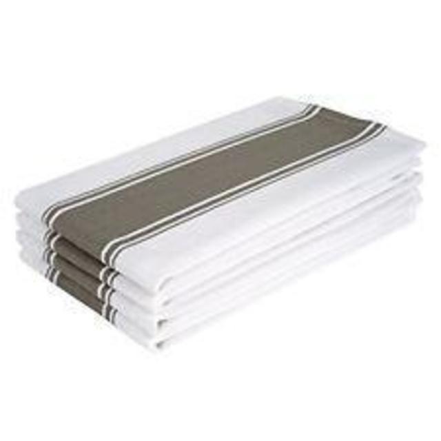 The Homemakers Dish Kitchen Towels , Set of 4, Greige