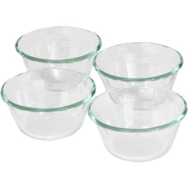 Pyrex 4-Piece 6oz Ramekins