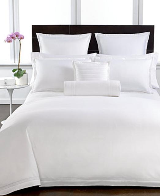 Hotel Collection 800 Thread Count Egyptian Cotton Quilted Standard Sham Color: WHITE