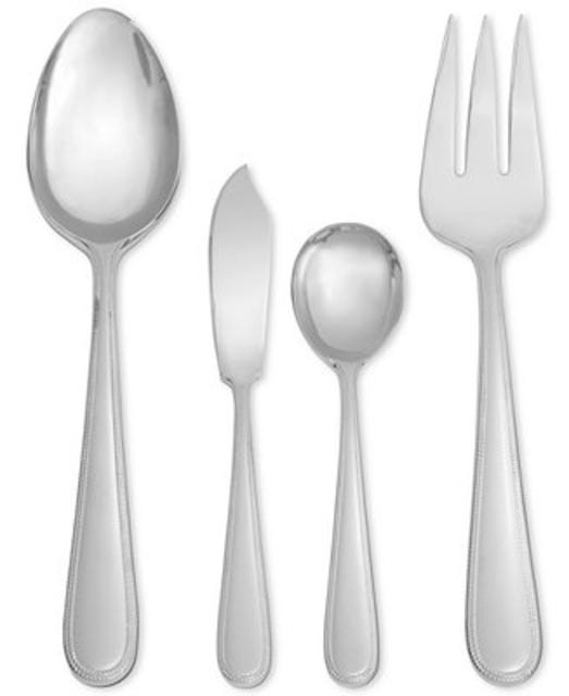 Vera Wang Wedgewood Vera Infinity 4 Piece Hostess Set