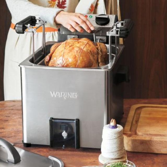 Waring Pro® Rotisserie Turkey Fryer and Steamer