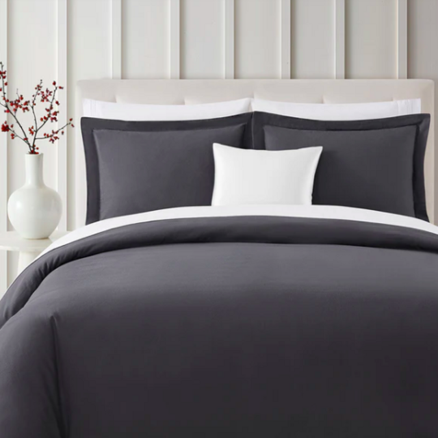 Organic Cotton Flannel Duvet Cover Set