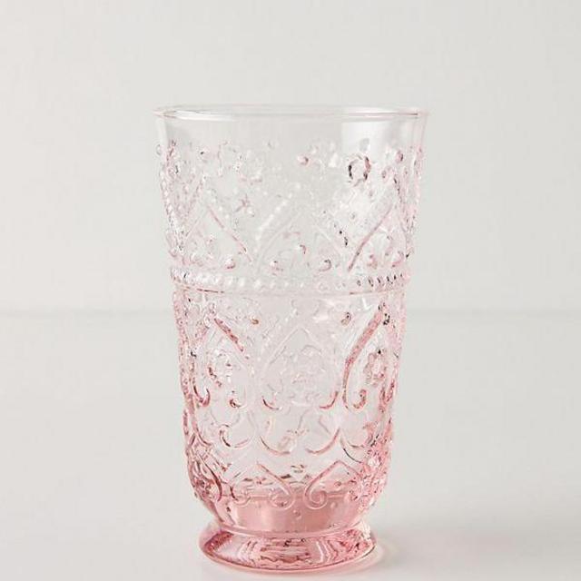 Bombay Glasses, Pink, Set of 4