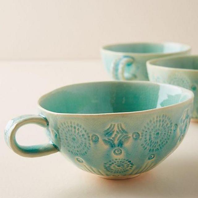 Old Havana Mugs, Set of 4