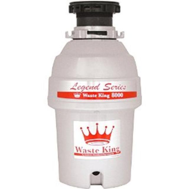 Waste King L-8000 Legend Series 1.0-Horsepower Continuous-Feed Garbage Disposal
