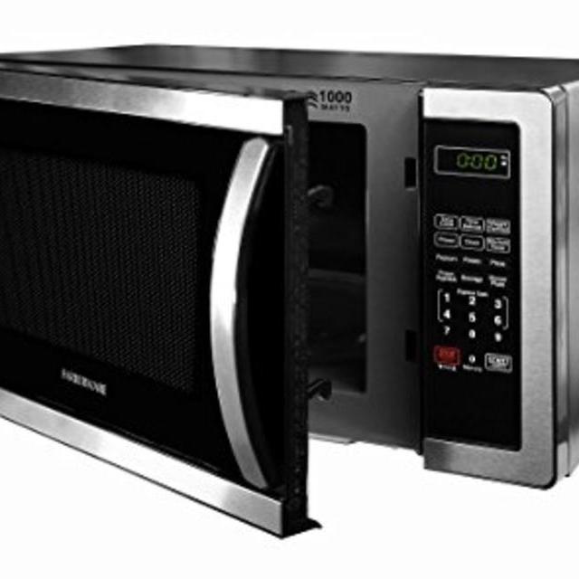 Farberware Classic FMWO11AHTBKB 1.1 Cubic Foot 1000-Watt Microwave Oven, Stainless Steel