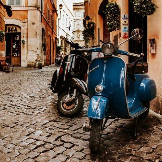 Traveling Via Vespa!