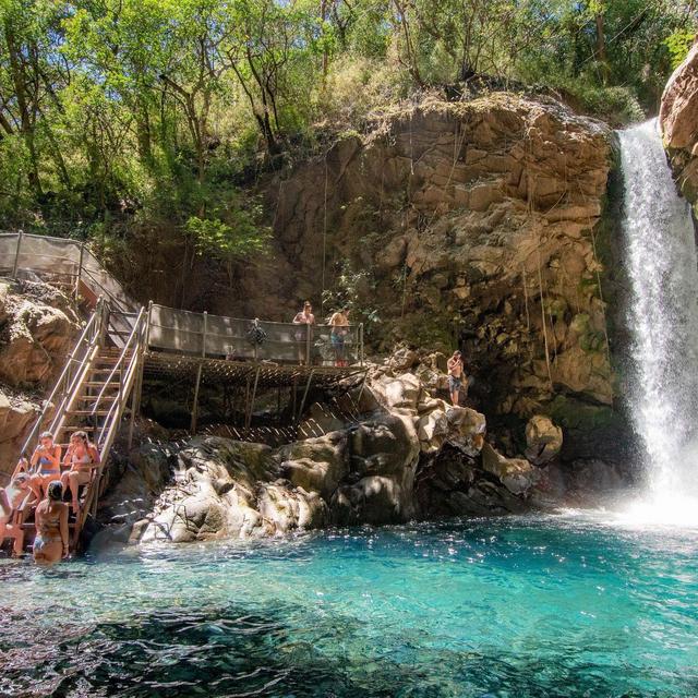 Honeymoon Waterfall and Hot Springs Experience