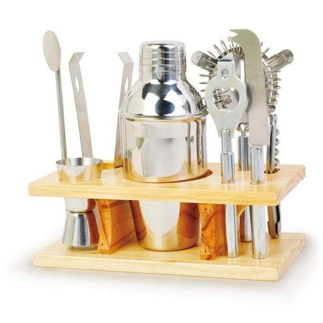Chefs Basics Home Bar Set Cocktail Tool Kit