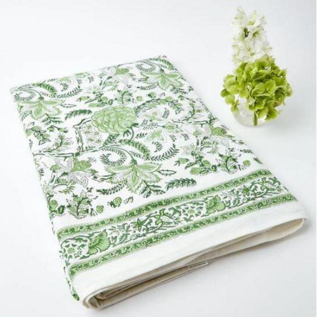Mrs. Alice | Serena Green Tablecloth - Medium