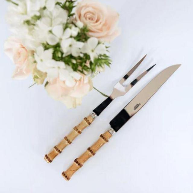 Mrs. Alice | Bamboo Carving Set