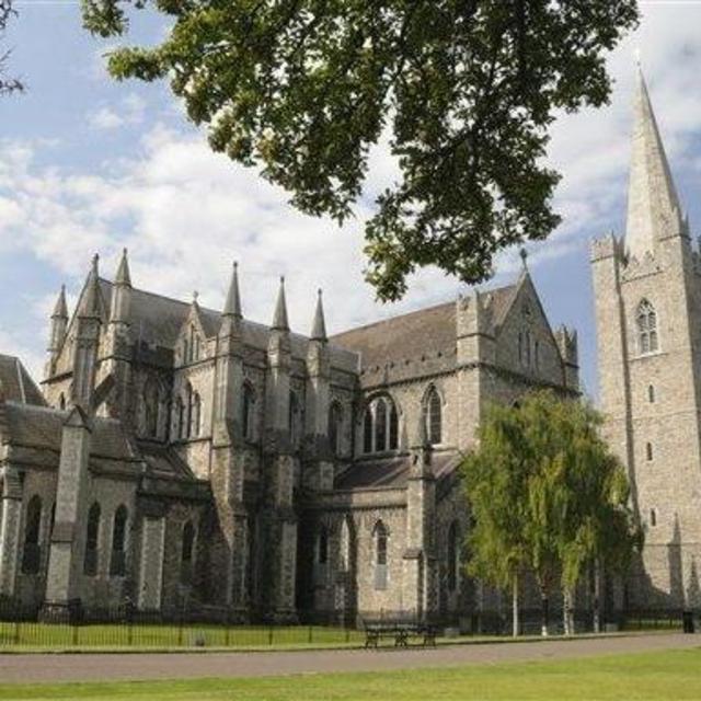 Lunch, St. Patrick's Cathedral, Dublin Castle, and Trinity College Tour
