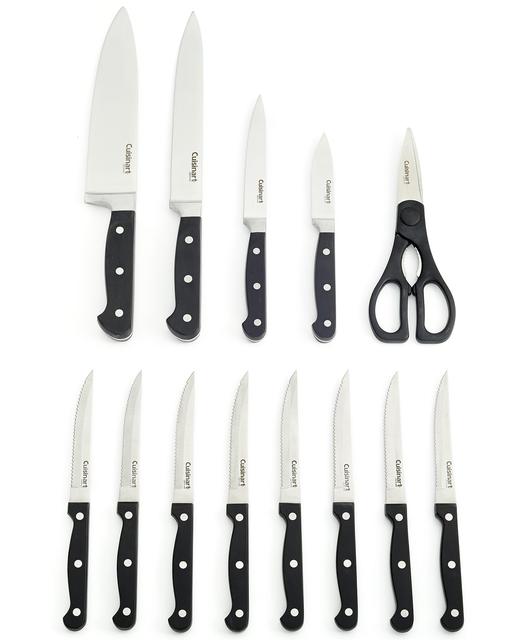 Cuisinart Advantage Forged Triple Rivet 14-Piece Cutlery Set
