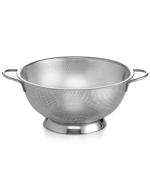 Martha Stewart Collection Stainless Steel Colander, 5 Qt