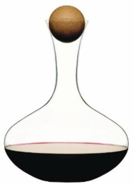 Sagaform Wine Carafe with Oak Stopper