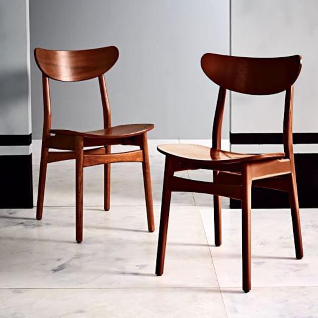 Classic Café Dining Chair - Walnut