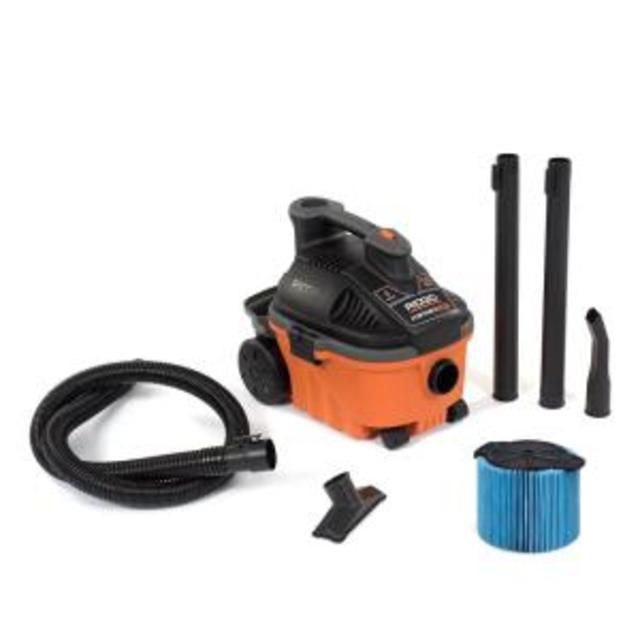 4 gal. 5.0-Peak HP Portable Wet Dry Vac